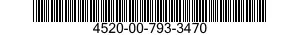 4520-00-793-3470  4520007933470 007933470