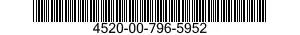 4520-00-796-5952  4520007965952 007965952
