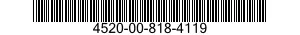 4520-00-818-4119  4520008184119 008184119