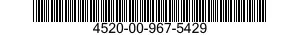 4520-00-967-5429  4520009675429 009675429