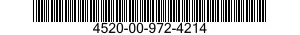 4520-00-972-4214  4520009724214 009724214