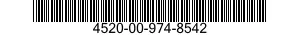 4520-00-974-8542  4520009748542 009748542