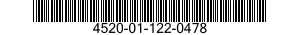 4520-01-122-0478 HEATING ELEMENT,ELECTRICAL,NONIMMERSION TYPE 4520011220478 011220478