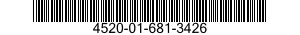 4520-01-681-3426 HEATING ELEMENT,ELECTRICAL,NONIMMERSION TYPE 4520016813426 016813426