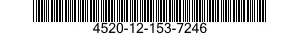 4520-12-153-7246 HEATING ELEMENT,ELECTRICAL,IMMERSION TYPE 4520121537246 121537246