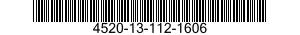 4520-13-112-1606 HEATING ELEMENT,ELECTRICAL,IMMERSION TYPE 4520131121606 131121606
