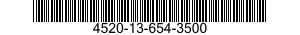 4520-13-654-3500 HEATER,SPACE 4520136543500 136543500