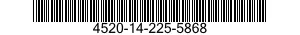 4520-14-225-5868  4520142255868 142255868