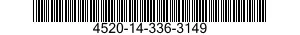 4520-14-336-3149 HEATING ELEMENT,ELECTRICAL,NONIMMERSION TYPE 4520143363149 143363149