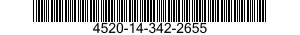 4520-14-342-2655 HEATING ELEMENT,ELECTRICAL,NONIMMERSION TYPE 4520143422655 143422655