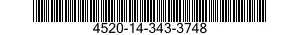 4520-14-343-3748 HEATING ELEMENT,ELECTRICAL,IMMERSION TYPE 4520143433748 143433748
