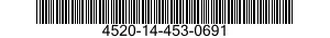 4520-14-453-0691 HEATING ELEMENT,ELECTRICAL,IMMERSION TYPE 4520144530691 144530691