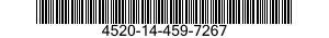 4520-14-459-7267 TERMINAL,VENTILATION DUCT 4520144597267 144597267