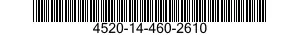 4520-14-460-2610 ELBOW,AIR CONDITIONING-HEATING 4520144602610 144602610