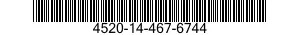 4520-14-467-6744 HEATING ELEMENT,ELECTRICAL,NONIMMERSION TYPE 4520144676744 144676744