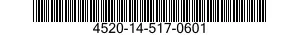 4520-14-517-0601 HEATING ELEMENT,ELECTRICAL,NONIMMERSION TYPE 4520145170601 145170601