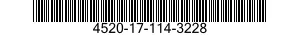 4520-17-114-3228 HEATING ELEMENT,ELECTRICAL,NONIMMERSION TYPE 4520171143228 171143228