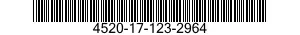 4520-17-123-2964 HEATING ELEMENT,ELECTRICAL,NONIMMERSION TYPE 4520171232964 171232964