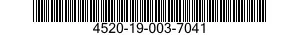 4520-19-003-7041 HEATING ELEMENT,ELECTRICAL,NONIMMERSION TYPE 4520190037041 190037041