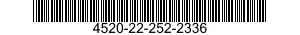 4520-22-252-2336  4520222522336 222522336