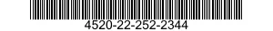 4520-22-252-2344  4520222522344 222522344