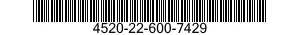 4520-22-600-7429 BURNER ASSEMBLY,SPACE HEATER 4520226007429 226007429