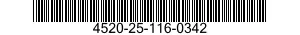 4520-25-116-0342  4520251160342 251160342