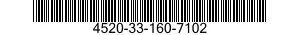 4520-33-160-7102 TERMINAL,VENTILATION DUCT 4520331607102 331607102