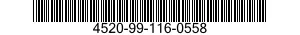 4520-99-116-0558  4520991160558 991160558