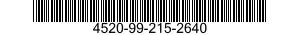 4520-99-215-2640 HEATING ELEMENT,ELECTRICAL,NONIMMERSION TYPE 4520992152640 992152640