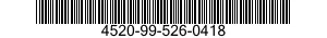4520-99-526-0418 HEATING ELEMENT,ELECTRICAL,NONIMMERSION TYPE 4520995260418 995260418