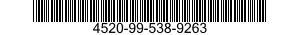 4520-99-538-9263 HEATING ELEMENT,ELECTRICAL,NONIMMERSION TYPE 4520995389263 995389263