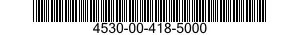 4530-00-418-5000  4530004185000 004185000