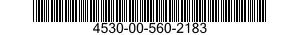 4530-00-560-2183  4530005602183 005602183