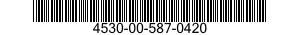 4530-00-587-0420  4530005870420 005870420
