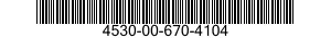4530-00-670-4104  4530006704104 006704104