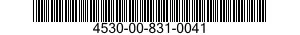 4530-00-831-0041  4530008310041 008310041