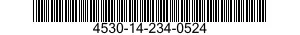 4530-14-234-0524  4530142340524 142340524
