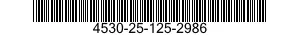 4530-25-125-2986 TRANSFORMER,POWER 4530251252986 251252986