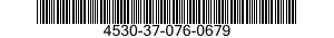 4530-37-076-0679  4530370760679 370760679