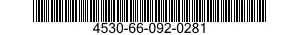 4530-66-092-0281 SWIRLER,OIL BURNER 4530660920281 660920281