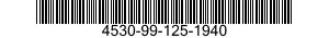 4530-99-125-1940  4530991251940 991251940