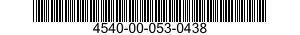 4540-00-053-0438  4540000530438 000530438