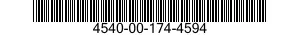 4540-00-174-4594 HEATING ELEMENT,ELECTRICAL,NONIMMERSION TYPE 4540001744594 001744594