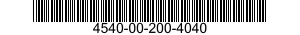 4540-00-200-4040  4540002004040 002004040