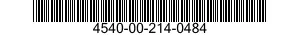 4540-00-214-0484  4540002140484 002140484