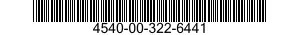 4540-00-322-6441  4540003226441 003226441