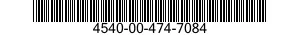 4540-00-474-7084  4540004747084 004747084