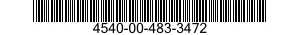 4540-00-483-3472 HEATING ELEMENT,ELECTRICAL,NONIMMERSION TYPE 4540004833472 004833472