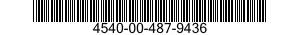 4540-00-487-9436  4540004879436 004879436